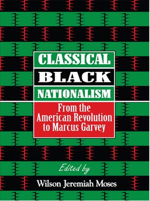 cover image of Classical Black Nationalism